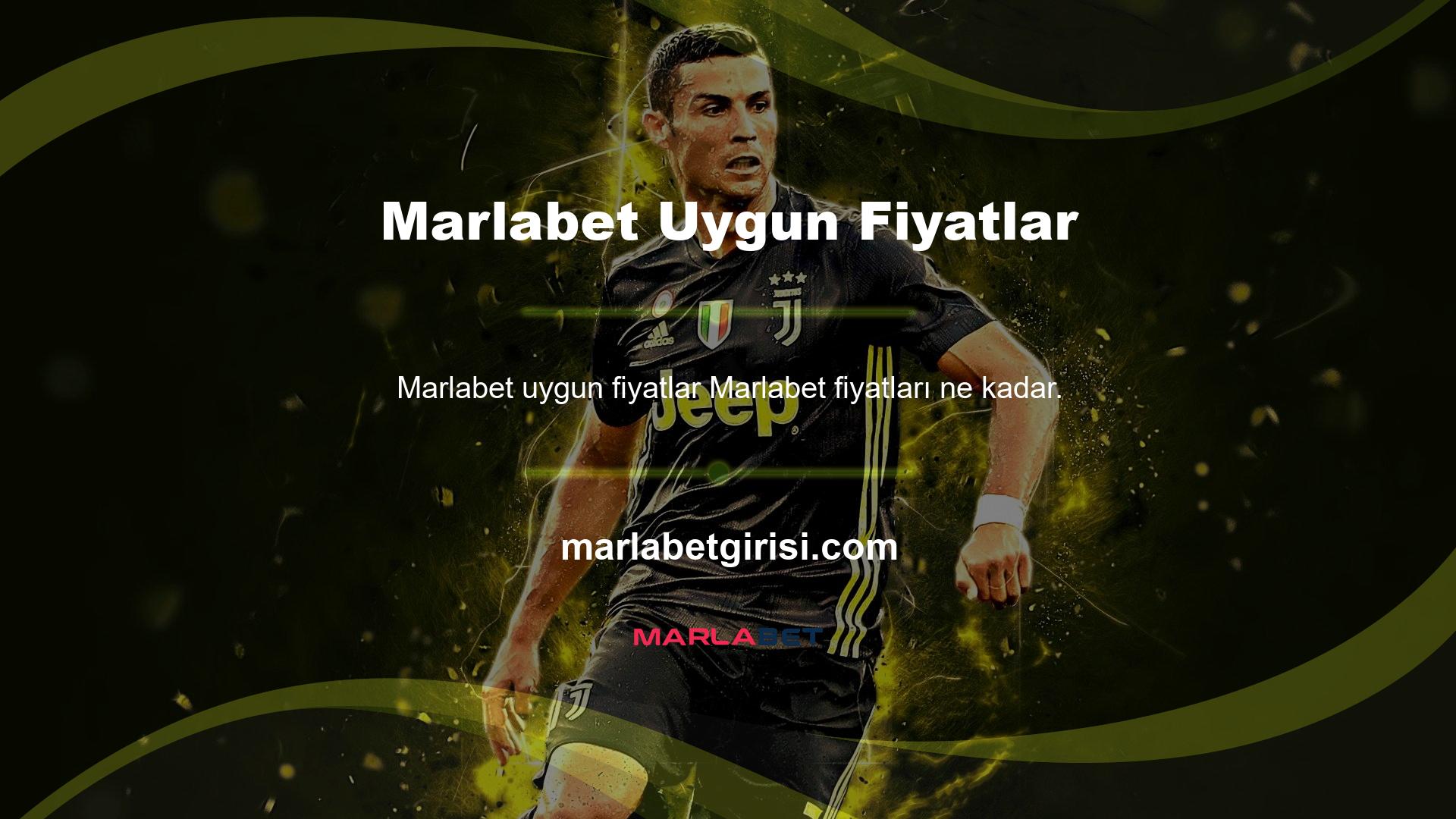 Marlabet çok uygun kota koşulları sunmaktadır